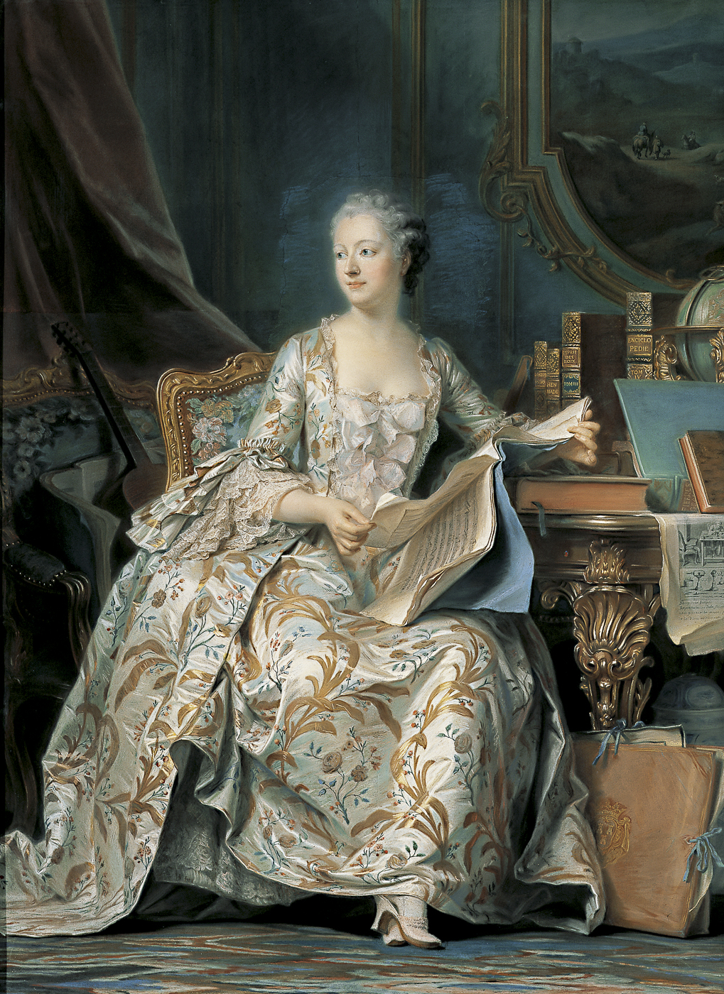 Une influenceuse à la cour du roi Louis XV