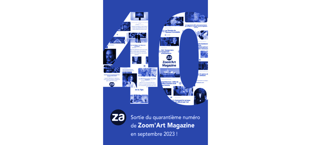 Lanzamiento del cuadragésimo número de Zoom’Art Magazine